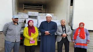 "الأوقاف" توزع لحوم صكوك الأضاحي على الأسر الأولى بالرعاية بـ 11 محافظة