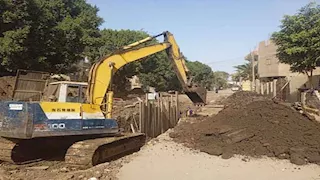 بالصور- محافظ سوهاج يعلن نسب تنفيذ مشروع الصرف الصحي بقرية عنيبس 