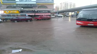 "الفيضة الصغرى" تقترب.. هطول أمطار مصحوبة برياح على الإسكندرية- صور