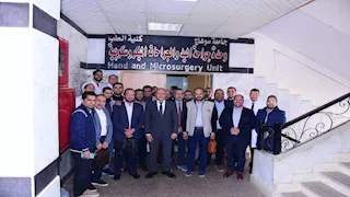 رئيس جامعة سوهاج رئيسًا للجنة امتحانات الماجستير والدكتوراه بقسم العظام