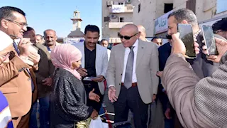 محافظ الأقصر يفتتح سوق اليوم الواحد رقم 47