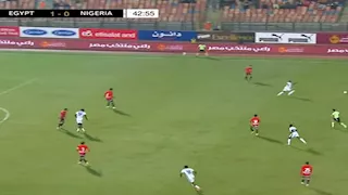 فيديو أهداف الشوط الأول من مباراة مصر ونيجيريا الودية