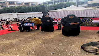 توافد الناخبين على لجان الخصوص في جولة إعادة انتخابات النواب بالقليوبية -صور