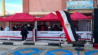 النساء يتصدرن المشهد أمام لجان إعادة انتخابات النواب ببورسعيد -صور وفيديو