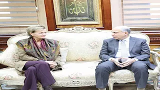 محافظ المنيا يستقبل سفيرة الاتحاد الأوروبي ويستعرض الفرص الاستثمارية