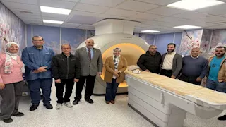 تزويد معهد ناصر بأحدث جهاز رنين مغناطيسي في الشرق الأوسط (صور)