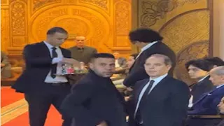 رامي ومحمد عادل إمام يتلقيان عزاء عمتهما وشقيقة والدهما (صور)  