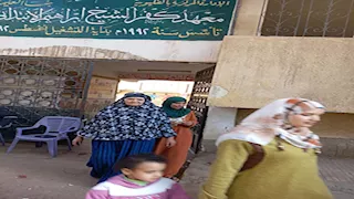 بالصور- سيدات كفر الشيخ إبراهيم يتصدرن المشهد الانتخابي بالقليوبية