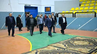 مرزوق يتفقد لجنة الانتخابات العامة بالمنصورة قبيل بدء الفرز (صور)