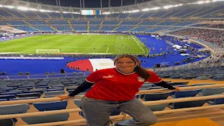 بينهم نجوم الأهلي.. 12 صورة لابنة ميشيل يانكون ببطولة كأس العرب 