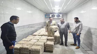 ضبط 70 ألف بيضة فاسدة ومواد غذائية غير صالحة في السادات (صور)