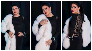 جومانا مراد تنشر صورًا جديدة.. والجمهور: الأسود يليق بيكي 