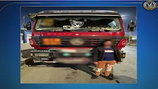 ضبط سائق نقل اصطدم بملاكي وفر هاربًا في الجيزة