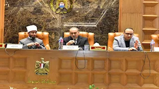 تفاصيل لقاء وزير الأوقاف ومحافظ أسيوط مع الأئمة -صور وفيديو 