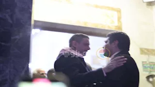 أحمد السقا وباسم سمرة يصلان عزاء سمية الألفي