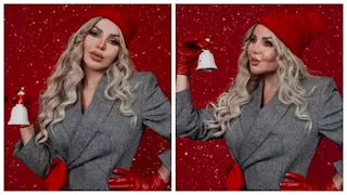 بإطلالة جريئة.. 10 صور لـ رزان مغربي احتفالًا بالكريسماس