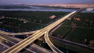 بالصور.. النقل تكشف آخر تطورات مشروع محور الفشن ببني سويف