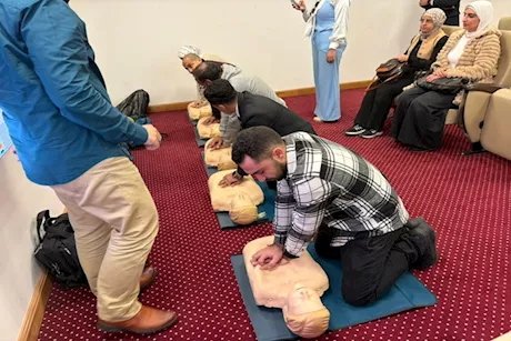 الصحة: استكمال تدريب المرحلة التاسعة على أجهزة إزالة الرجفان القلبي