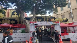 طوابير منذ الصباح.. بدء جولة الإعادة بدائرة الرمل في الإسكندرية-صور