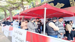 إقبال الناخبين على لجان الرمل بالإسكندرية فى اليوم الثاني لجولة الإعادة 