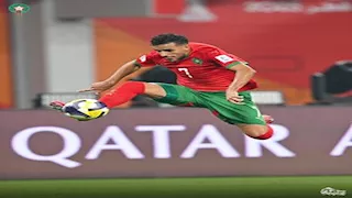 منتخب المغرب يتقدم بهدف ضد السعودية في الشوط الأول في قمة كأس العرب