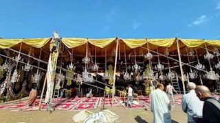 الوداع يليق بالعطاء.. الدقهلية تشيع الحاجة سبيلة بسرادق ضخم ومشاركة قارئ شهير