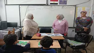 مديرة تعليم القاهرة تتفقد مدارس إدارة السيدة زينب وتشدد على الانضباط المدرسي