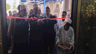 وكيل وزارة الأوقاف بأسوان يفتتح مسجد الزبير بن العوام (صور)