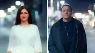  مصطفى قمر يظهر لأول مرة مع زوجته في كليب "مش هاشوفك" 