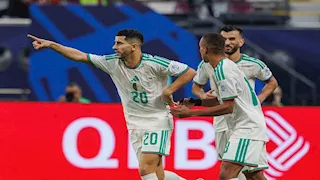 الجزائر تضرب البحرين بخماسية في كأس العرب