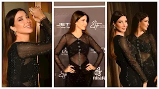 "فستان شفاف".. نانسي عجرم تخطف الأنظار بإطلالة جريئة في حفلها بـ دبي