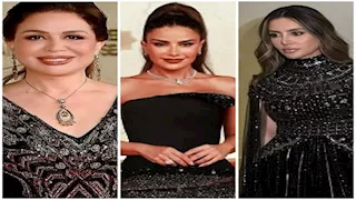 ملك الأناقة.. الأسود يسيطر على إطلالات نجمات مهرجان البحر الأحمر 