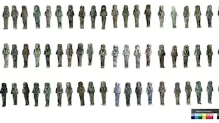 في اكتشاف نادر.. العثور على 225 تمثالا جنائزيا في تانيس بمصر القديمة (صور)