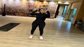 دعاء حكم بإطلالة رياضية أنيقة.. كيف نسقتها؟