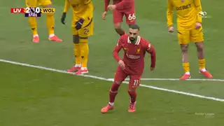 فيديو هدف محمد صلاح بمباراة ليفربول وولفرهامبتون