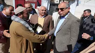 محافظ المنيا يفتتح منفذًا جديدًا لبيع السلع الغذائية بأسعار مخفضة -صور