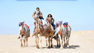 مهرجان الهجن بالإسماعيلية.. سباق يجسد التراث العربي في قلب الصحراء (صور)