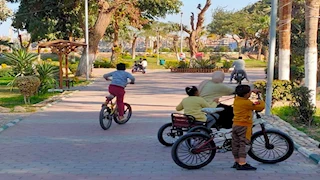 محافظ القليوبية يتابع استعدادات حدائق القناطر الخيرية لعيد الفطر -صور