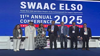 "قصر العيني" تحصد جائزة التميز في التعليم والتدريب على تقنية الإيكمو 