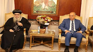 كدواني يتفقد مطرانيات المنيا ويقدم التهاني بعيد القيامة المجيد -صور