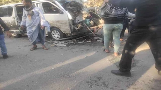  10 مصابين بينهم 7 سودانيين في حادث أمام "هايبر زايد"