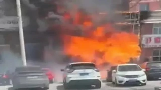مصرع 22 شخصًا في حريق مطعم شمال شرق الصين (فيديو)