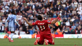 هدف واحد يفصل صلاح عن تحقيق رقما تاريخيا بالدوري الإنجليزي