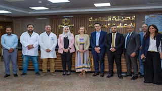 وفد من جامعة “Essen” الألمانية يزور مستشفيات هيئة الرعاية الصحية بالأقصر 