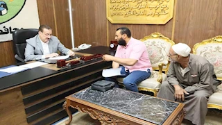 محافظ المنوفية يصرف مساعدات عاجلة لحالة إنسانية -صور