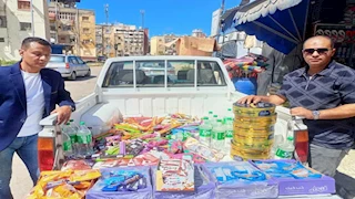 ضبط 575 سلعة منتهية الصلاحية خلال حملة تموينية ببورسعيد -صور