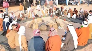 تحت ضوء القمر.. "الديحة" لون فريد من السمر البدوي في جنوب سيناء -صور