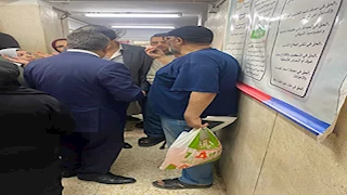 بعد اكتشافه تدني الخدمة.. محافظ الدقهلية يفاجئ عيادة التأمين الصحي بجديلة للمرة الثانية -صور