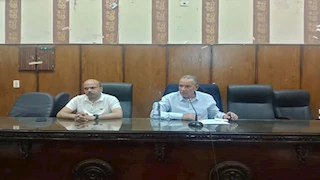  وكيل تعليم أسيوط يبحث الاستعدادات النهائية لامتحانات الفصل الدراسي الثاني -صور