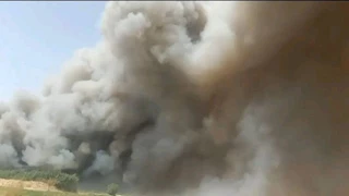 نشوب حريق بقرية الجبلاو في قنا وتدخل عاجل من الحماية المدنية